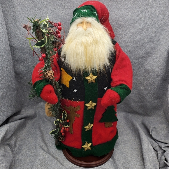 Vintage Adirondack Santa Classic Collectibles 1998 18 inch Figure - Picture 1 of 11